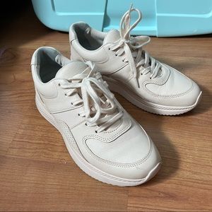 Everlane trainer sneakers, blush, sz 7.5/8